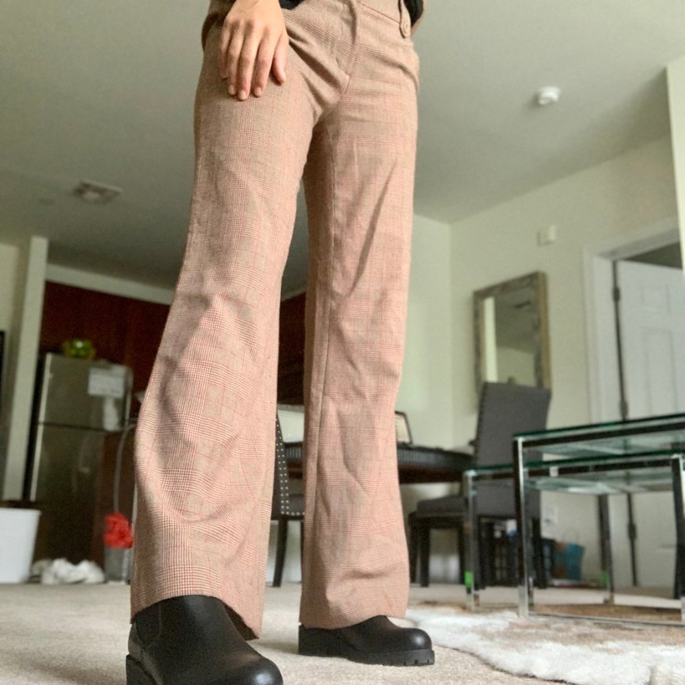 thrifted plaid pants